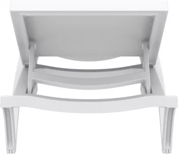 Шезлонг-лежак Pacific 193X68X35 CM белый