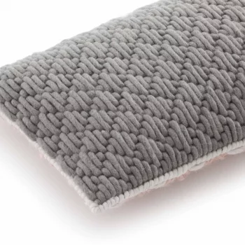 Декоративная подушка Silai Cushion 60X35 CM розово-серая