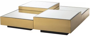 Набор столиков Esposito 60X60X26 / 60X60X26 / 60X60X20 60X60X20 CM