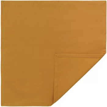 Набор из двух салфеток из хлопка Essential 45X45 CM цвета карри
