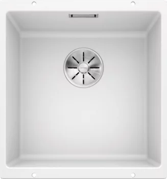 Кухонная мойка Blanco Subline 400-U (белый, с отводной арматурой InFino®)