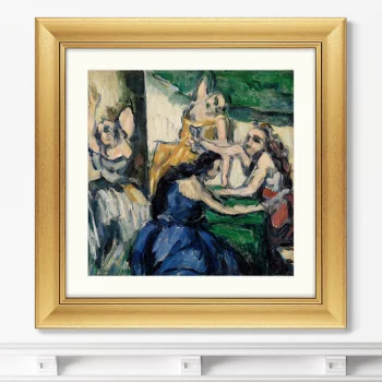 Постер Les Courtisanes 61X61 CM