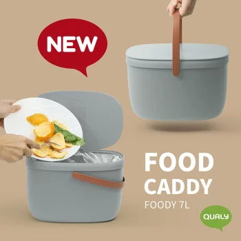 Контейнер для пищевых отходов Foody 31X20X20 CM