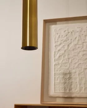 Потолочный светильник Andia с золотистым покрытием 10X10X280 CM
