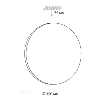 Накладной светильник Simple