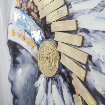Фактурная картина North American Indian 120X80 CM