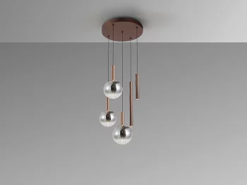 Люстра Sapore 5L темная бронза 54X125 CM