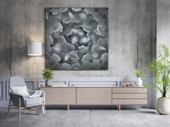 Стеклянный постер Polaris 120X120 CM