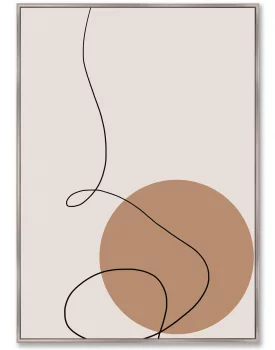 Репродукция на холсте The Sun goes down 75X105 CM