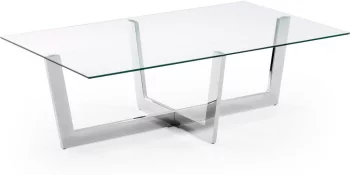 Журнальный столик Plam 120X70X38 CM хром