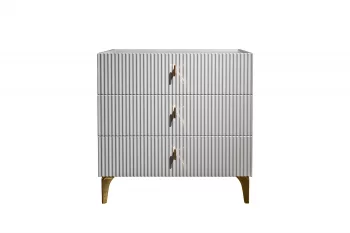 Комод Doria белый 74X40X76 CM