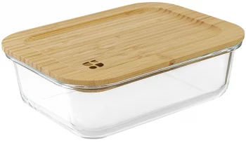 Набор из трёх контейнеров для хранения Eco Store 22X16X6 / 20X15X6 / 17X13X5 CM