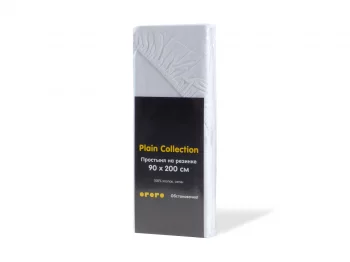 Простыня на резинке Plain Collection 90х200