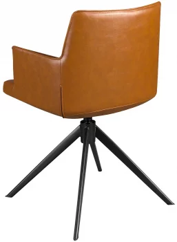 Вращающийся стул с подлокотниками Rin 57X60X80 CM