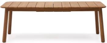 Раздвижной стол из тика Turqueta 220-294X100X77 CM