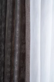 Портьера HOUSTON серая 260X275 CM