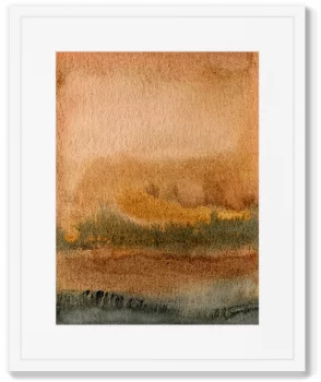 Постер Landscape August evening 42X52 CM