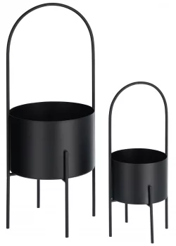 Набор из двух кашпо Mash 25X25X60 / 17X17X40 CM