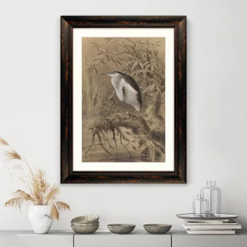 Постер Bird by the lake 61X81 CM