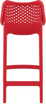 Стул пластиковый полубарный Air 44X51X95 CM красный