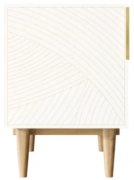 Тумбочка прикроватная Line 40X35X50 CM beige