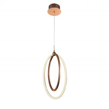 Подвесной светильник Ocellis LED 22Ø розовое золото 21X12X40 CM