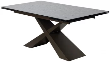 Раскладной обеденный стол ARKELL GREY Bubble 180X98X76 CM