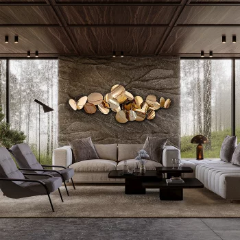 Декоративное панно Serenity 182X30X70 CM