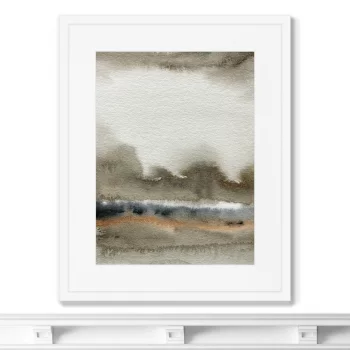 Репродукция в раме Autumn colors landscape 42X52 CM