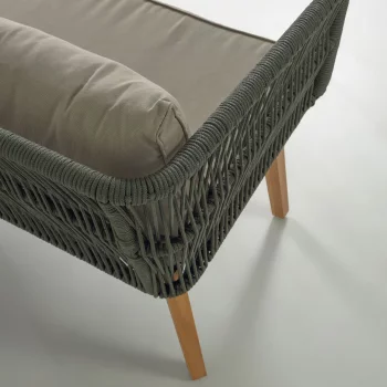 Комплект садовой мебели диван и два кресла Inti 130X67X73 / 61X67X75 / 61X67X75 CM