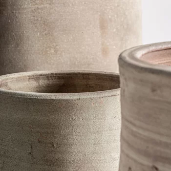 Набор из трёх кашпо Kansara 48X48X58 / 38X38X48 / 27X27X37 CM