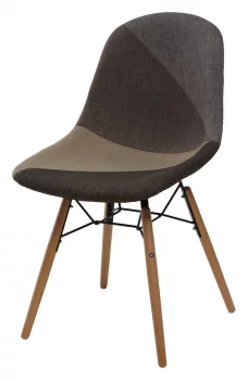 Стул BONNIE 292-DCV1-PK34 пэчворк с деревянными ножками 45X57X82 CM