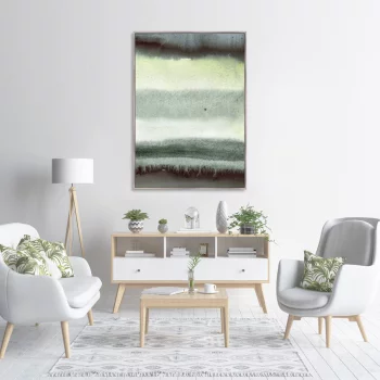 Репродукция на холсте Waves by the seashore 75X105 CM