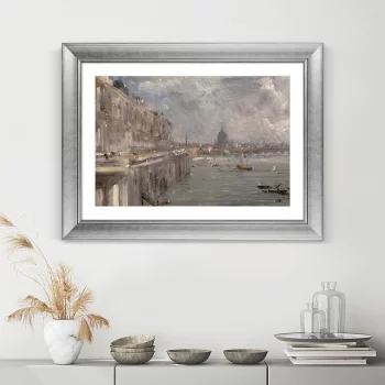Постер House Terrace from Waterloo Bridge 81X61 CM