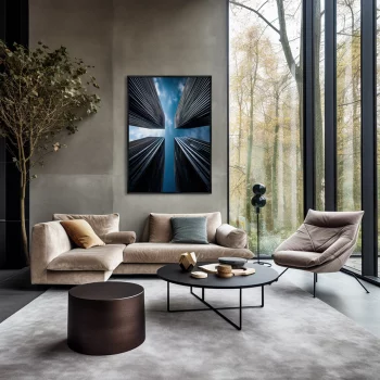 Постер на холсте Urban Landscape 75X105 CM