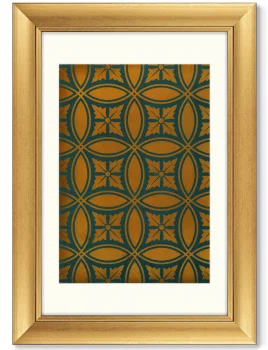 Диптих Vintage Japanese pattern 51X71 / 51X71 CM