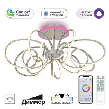 Потолочный LED-светильник Salma Smart