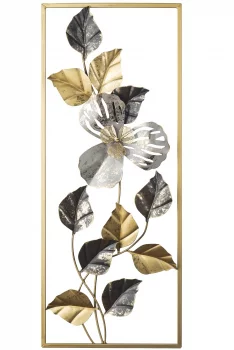 Панно из металла Grounds 25X61 CM