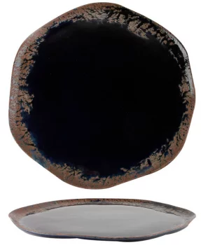 Тарелка волнообразная Root Rusty Flat Ø27 CM
