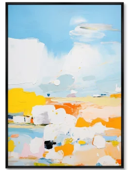 Постер на холсте Summer Season 75X105 CM