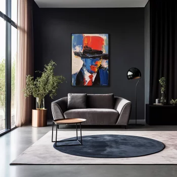 Постер на холсте The Unknown 75X105 CM