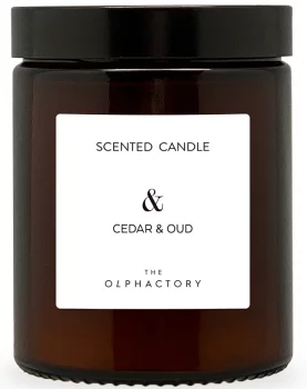Свеча ароматическая The Olphactory Cedar Oud 27 часов горения