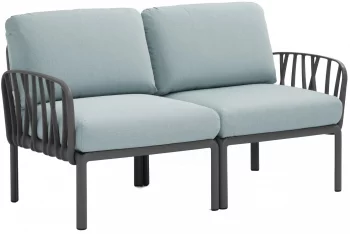 Диван садовый с подушками Komodo 144X78X88 CM