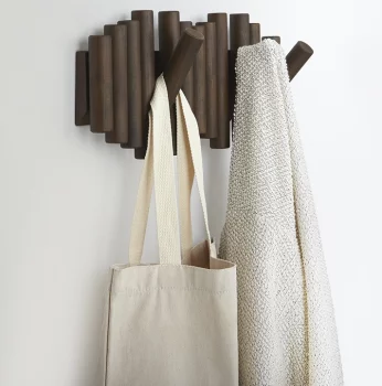 Вешалка настенная Picket 37X17X10 CM цвет состаренный орех