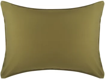 Набор наволочек из сатина Essential 70X50 CM оливкового цвета