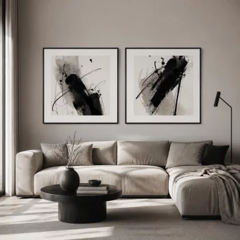 Набор из двух постеров Phantom 80X80 / 80X80 CM