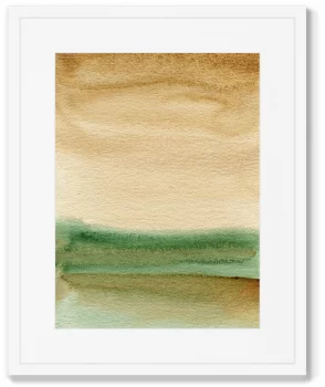 Постер в раме Pond shore in July 42X52 CM