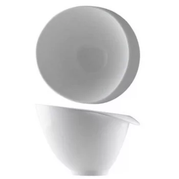 Салатник 560 мл d 15,2 см h10,3 см Oyster белый фарфор P.L. Proff Cuisine [6]
