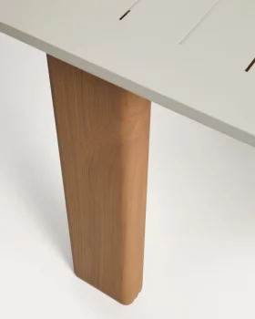 Набор: раздвижной стол Livorno и 6 штабелируемых стульев Linosa 233X100 CM