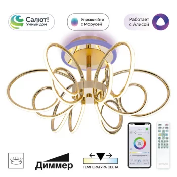 Потолочный светодиодный светильник Salma Smart
